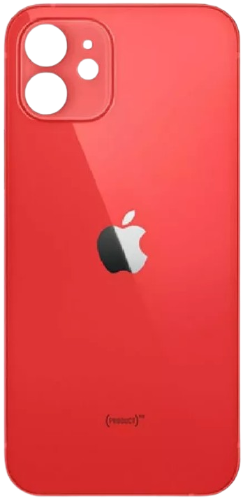Задня кришка iPhone 12 Mini Red Big Original Quality (якість оригіналу)